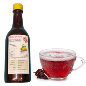 Hibiscus Sharbat  - 500 ml