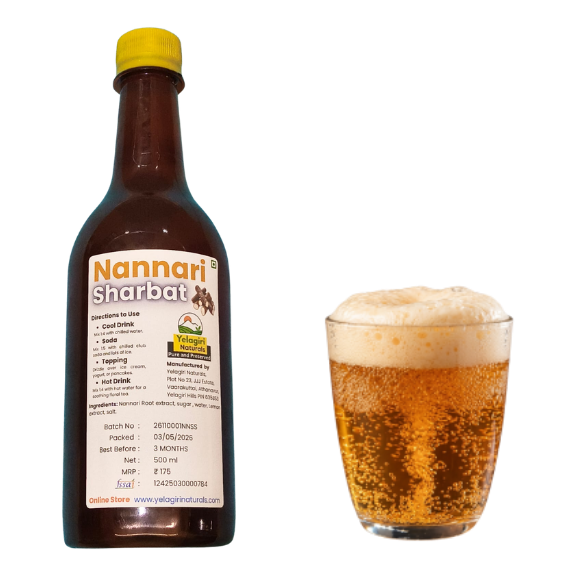Nannari Root Sharbat - 500 ml